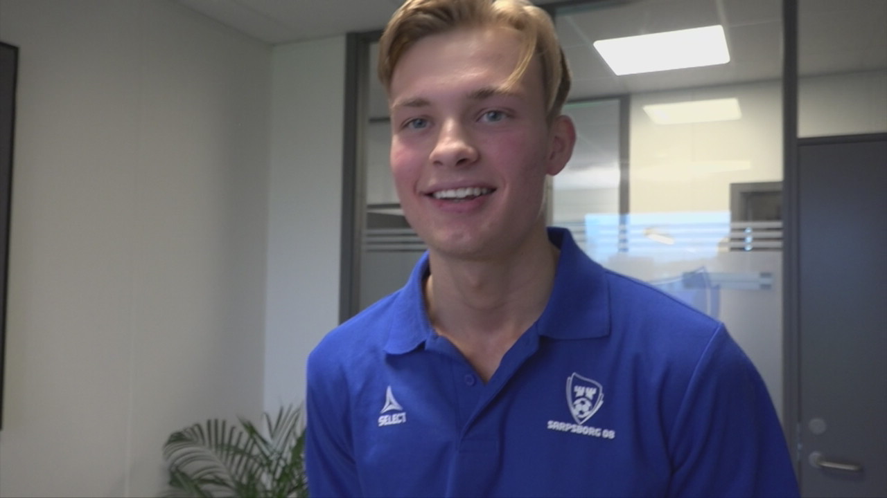 Simen Nilsen har skrevet proffkontrakt med Sarpsborg 08